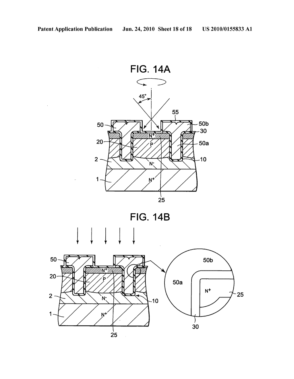 Semiconductor device having vertical type MOSFET and manufacturing method thereof - diagram, schematic, and image 19