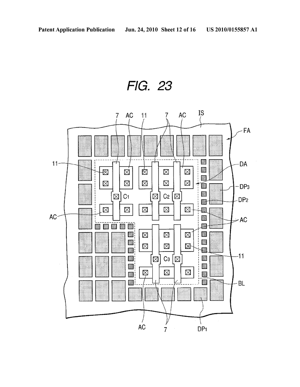 A SEMICONDUCTOR DEVICE AND A METHOD OF MANUFACTURING THE SAME AND DESIGNING THE SAME - diagram, schematic, and image 13
