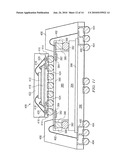 Semiconductor Device and Method of Forming Recessed Conductive Vias in Saw Streets diagram and image