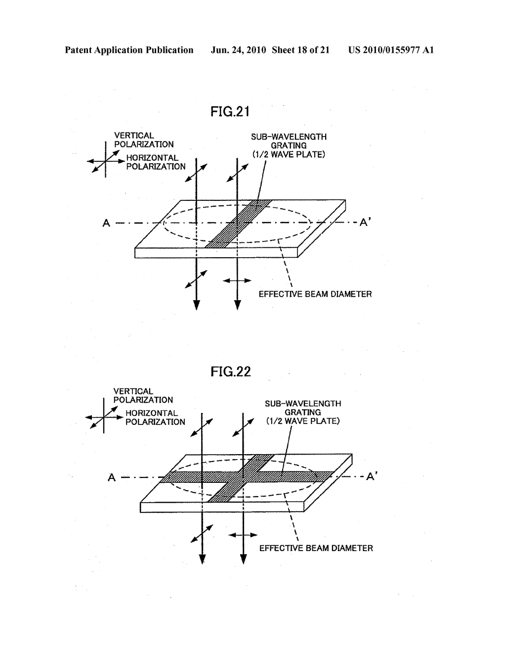 OPTICAL DEVICE, METHOD OF PRODUCING THE SAME, OPTICAL PICKUP, AND OPTICAL INFORMATION PROCESSING DEVICE - diagram, schematic, and image 19