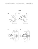 MOLDING DIE AND METHOD FOR MOLDING A MOLDED ARTICLE diagram and image