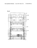 APPARATUS AND METHOD FOR FABRICATING MOLDED CONTAINER USING COMPRESSION MOLDING MACHINE diagram and image