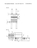 APPARATUS AND METHOD FOR FABRICATING MOLDED CONTAINER USING COMPRESSION MOLDING MACHINE diagram and image