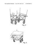 FOLDING WAGON WITH SEATS diagram and image