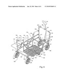 FOLDING WAGON WITH SEATS diagram and image