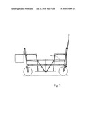 FOLDING WAGON WITH SEATS diagram and image