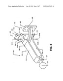 Security Latch Device with a latching arm cover diagram and image