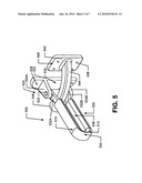 Security Latch Device with a latching arm cover diagram and image