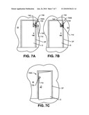 Security Latch Device with a latching arm cover diagram and image