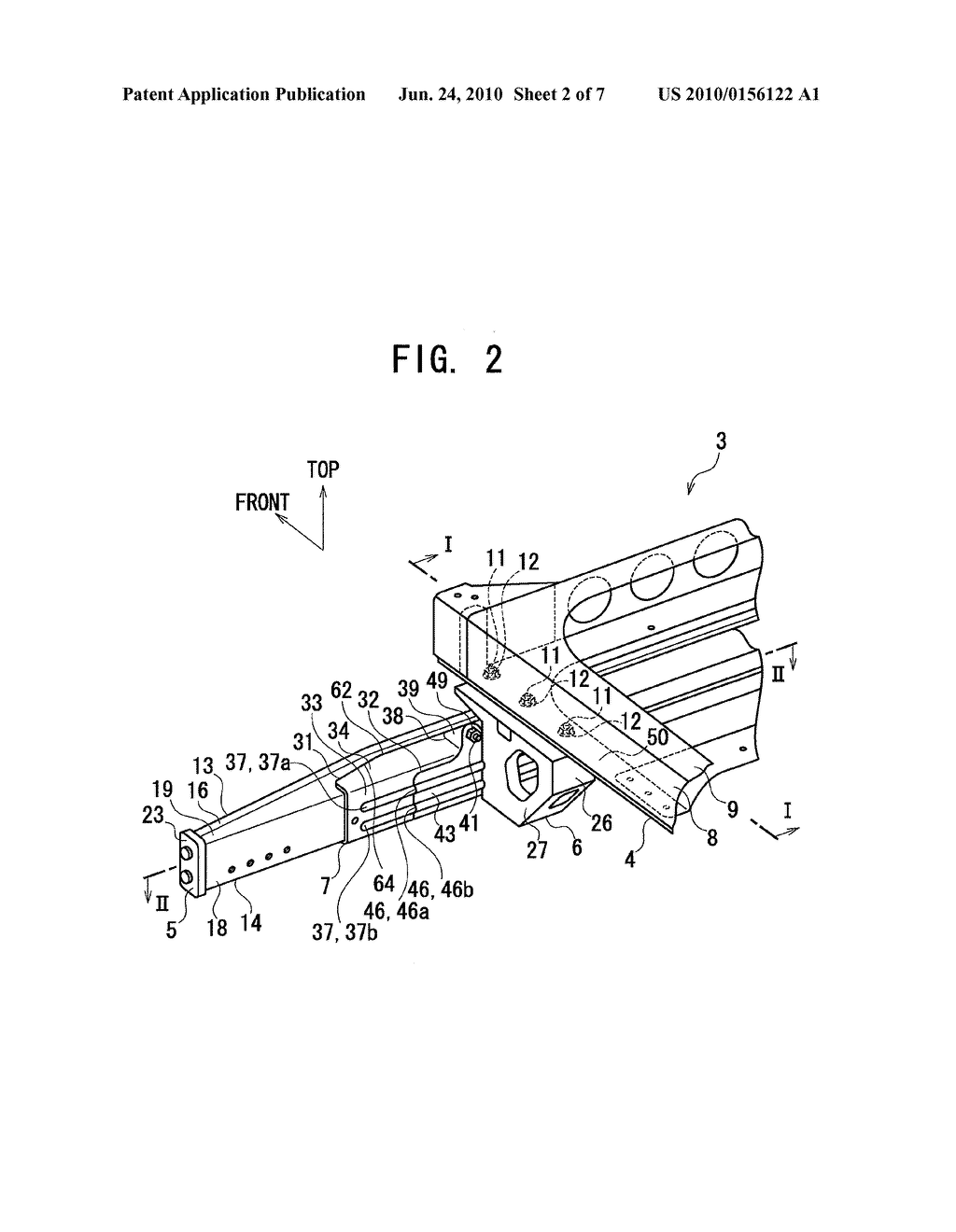 UNDERRUN PROTECTOR MOUNTING STRUCTURE OF VEHICLE - diagram, schematic, and image 03