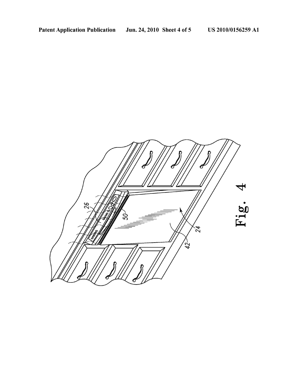 VENTED DOOR ASSEMBLY FOR A DISHWASHER - diagram, schematic, and image 05