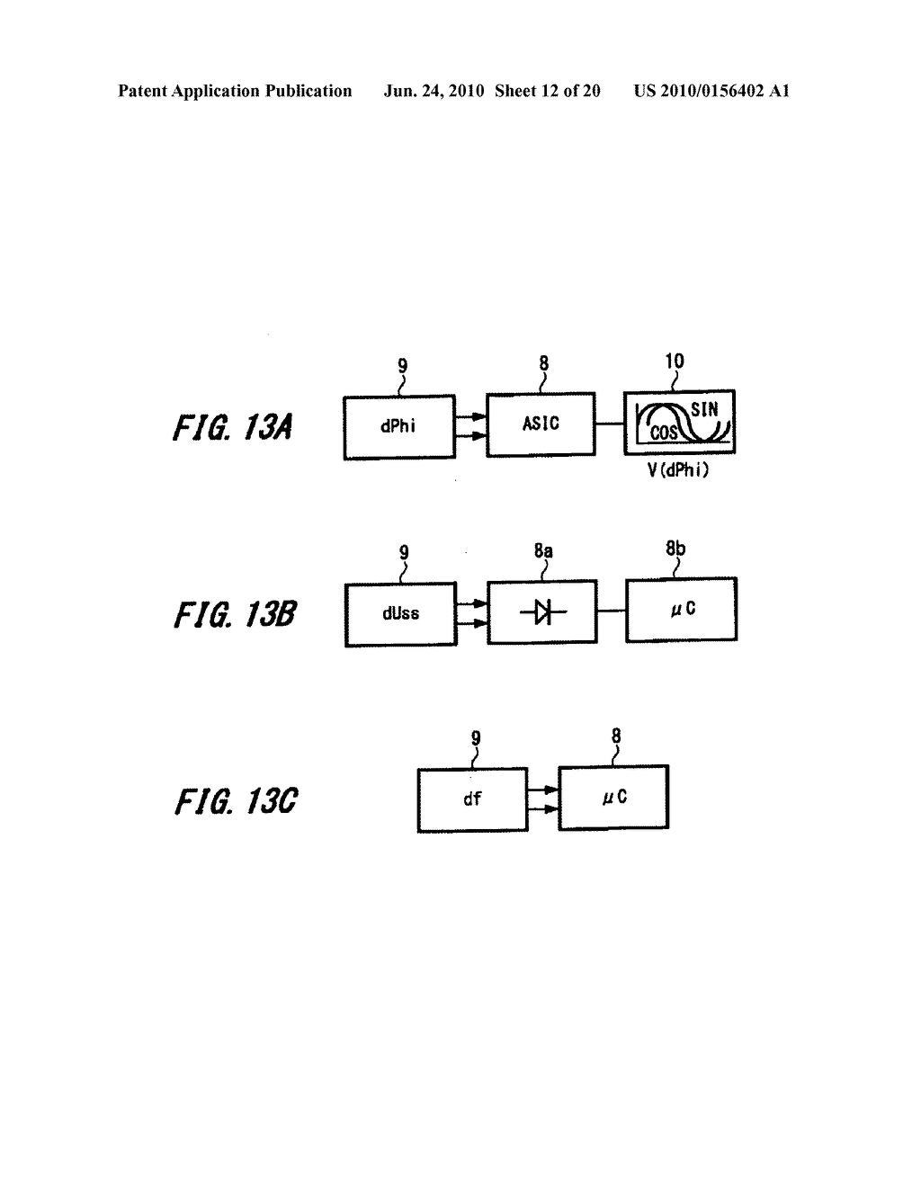 POSITION ENCODER AND A METHOD FOR DETECTING THE POSITION OF A MOVABLE PART OF A MACHINE - diagram, schematic, and image 13