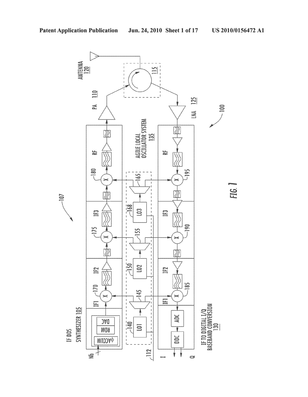 Transversal Agile Local Oscillator Synthesizer - diagram, schematic, and image 02