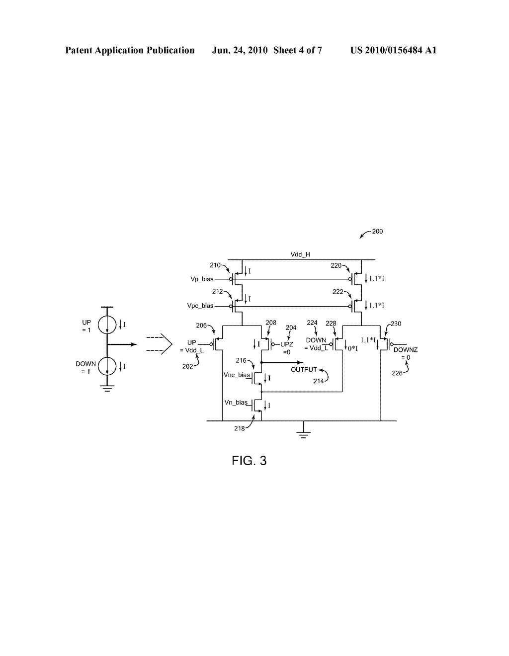 FAST-RESPONSE PHASE-LOCKED LOOP CHARGE-PUMP DRIVEN BY LOW VOLTAGE INPUT - diagram, schematic, and image 05