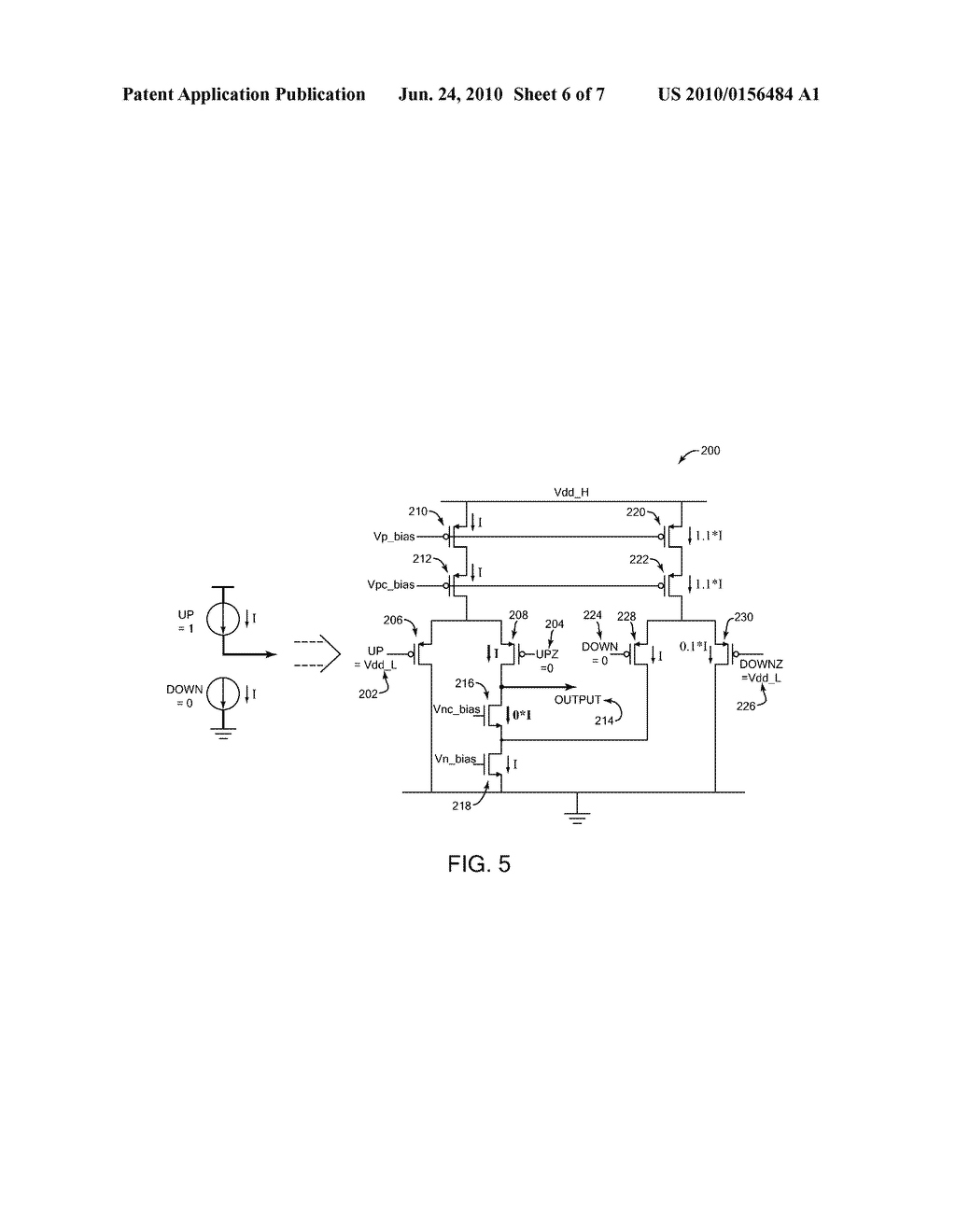 FAST-RESPONSE PHASE-LOCKED LOOP CHARGE-PUMP DRIVEN BY LOW VOLTAGE INPUT - diagram, schematic, and image 07