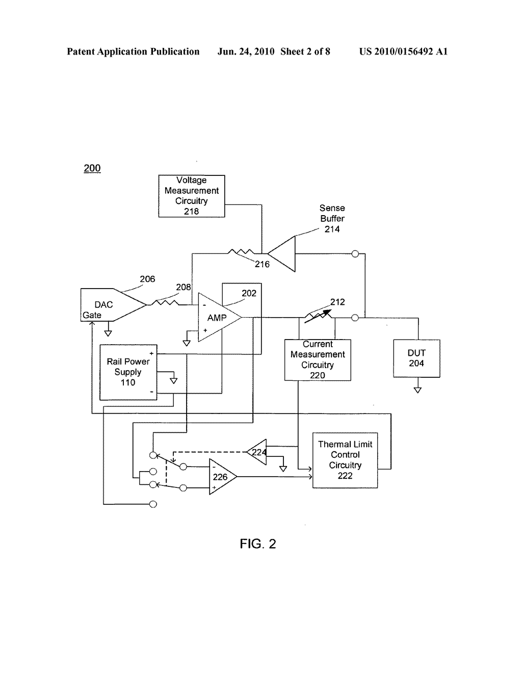 SYSTEM AND METHOD FOR THERMAL LIMIT CONTROL - diagram, schematic, and image 03