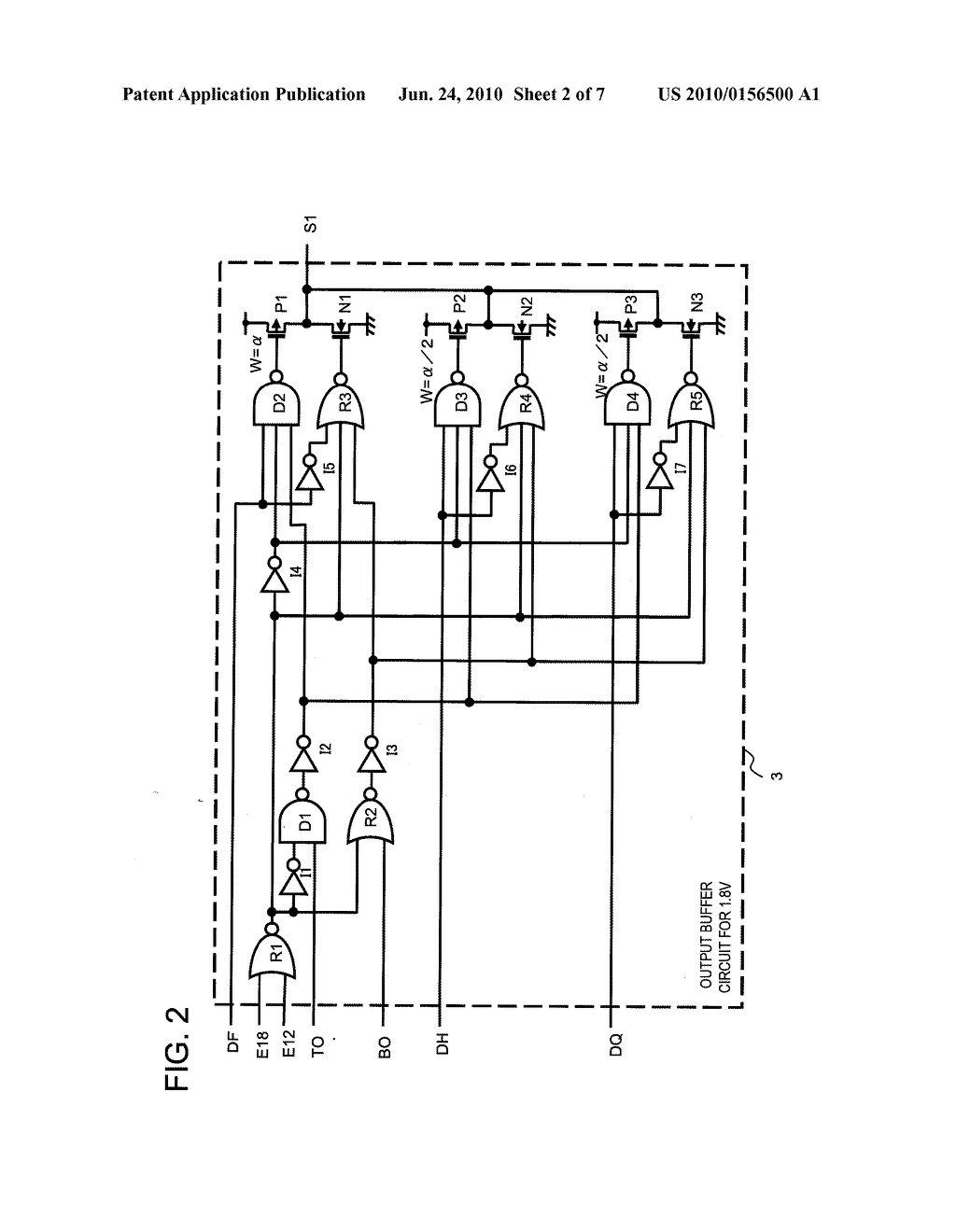 SEMICONDUCTOR DEVICE, OUTPUT CIRCUIT AND METHOD FOR CONTROLLING INPUT/OUTPUT BUFFER CIRCUIT IN SEMICONDUCTOR DEVICE - diagram, schematic, and image 03