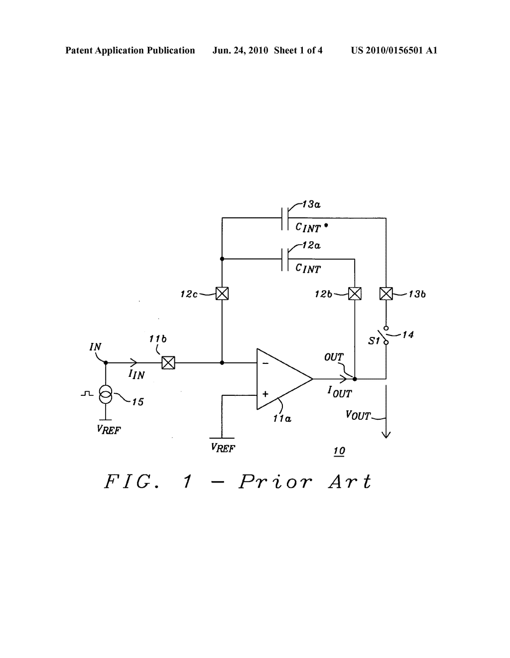 Adjustable integrator using a single capacitance - diagram, schematic, and image 02