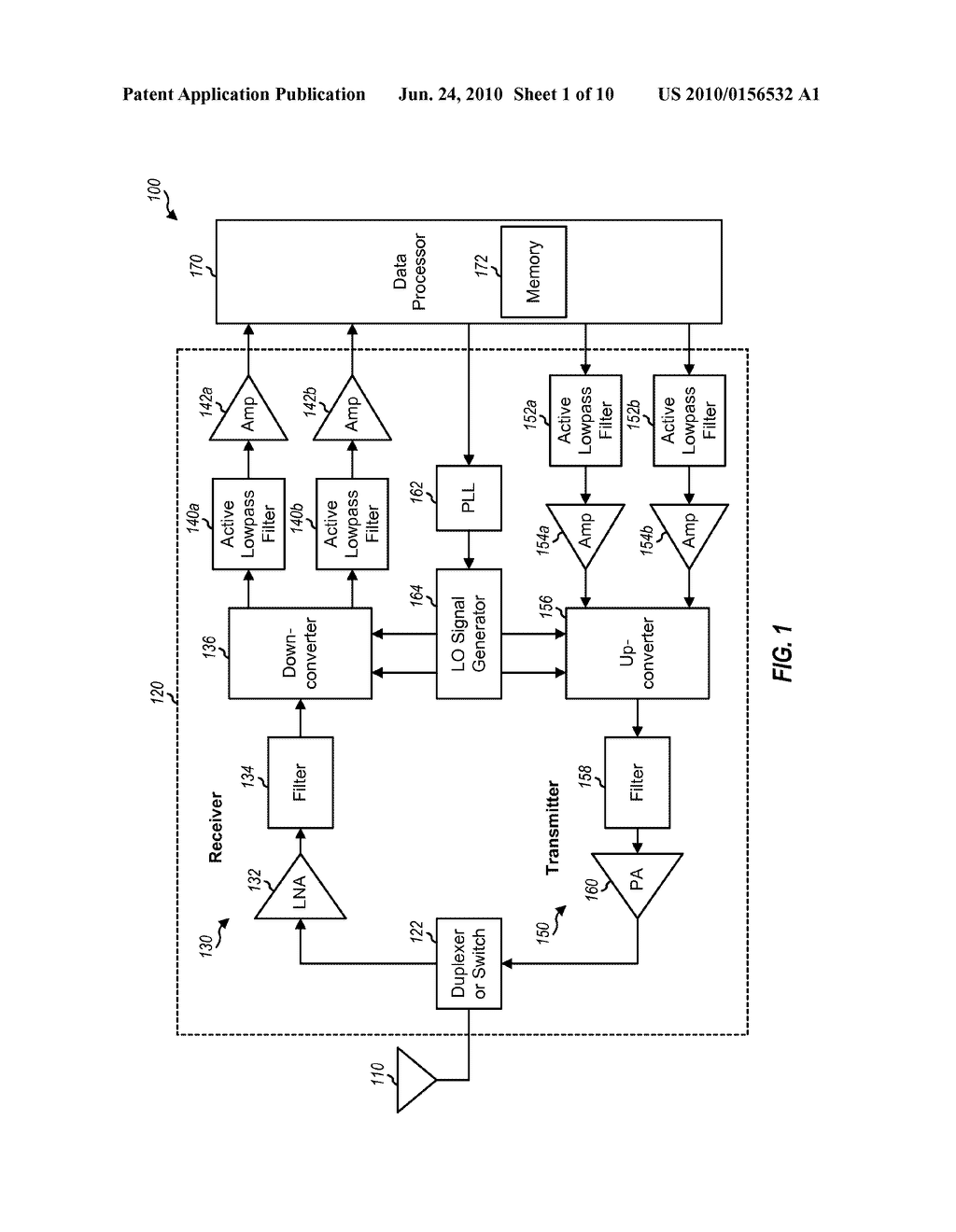 CLASS AB AMPLIFIER WITH RESISTIVE LEVEL-SHIFTING CIRCUITRY - diagram, schematic, and image 02