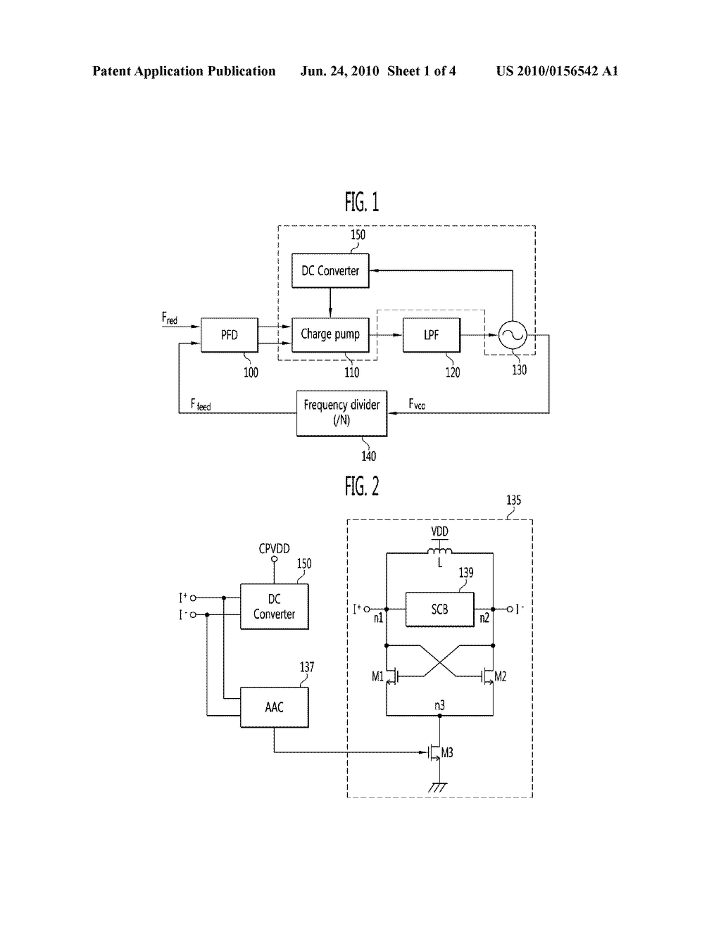 LOW VOLTAGE FREQUENCY SYNTHESIZER USING BOOSTING METHOD FOR POWER SUPPLY VOLTAGE OF CHARGE PUMP - diagram, schematic, and image 02