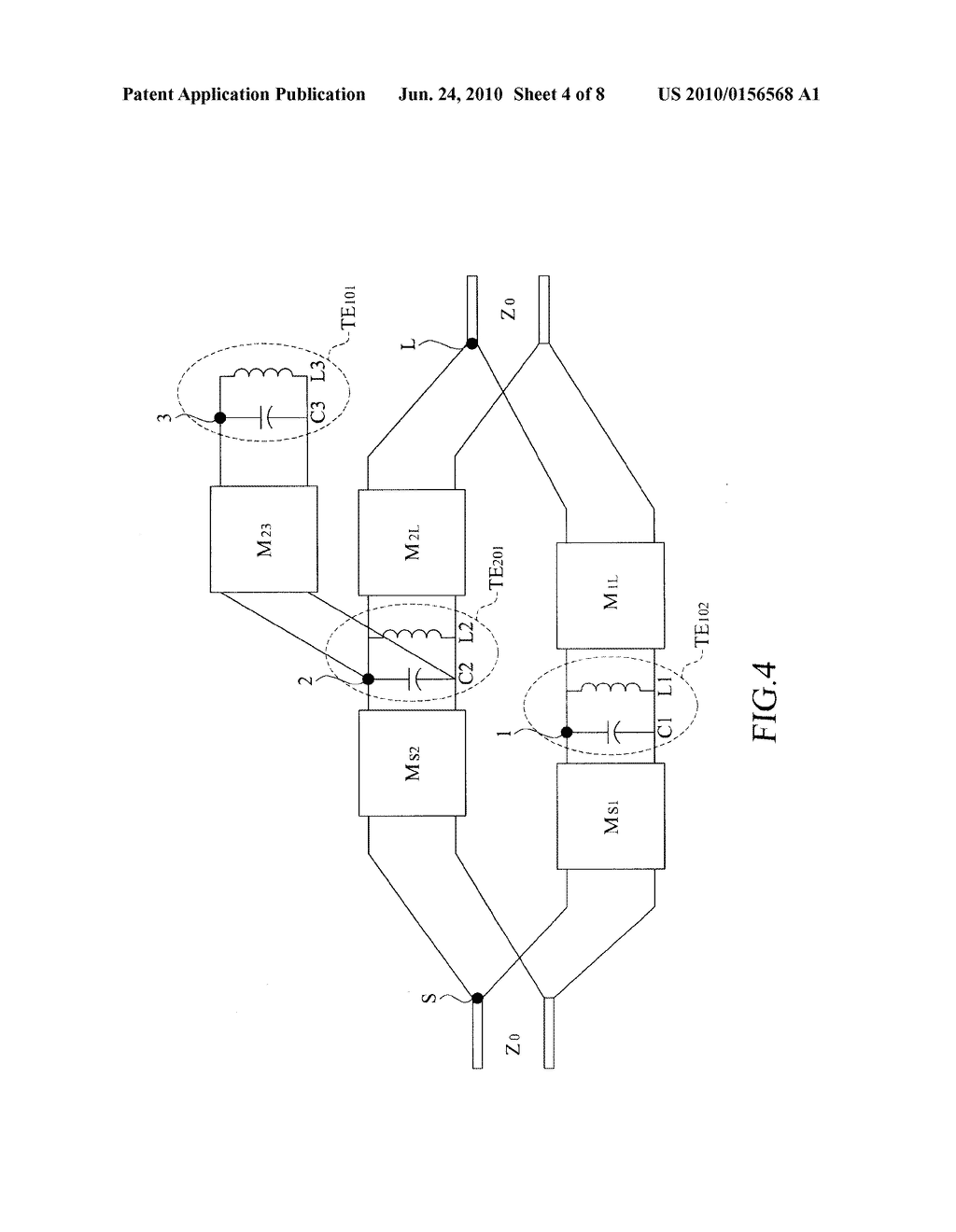 MICROWAVE FILTER BASED ON A NOVEL COMBINATION OF SINGLE-MODE AND DUAL-MODE CAVITIES - diagram, schematic, and image 05