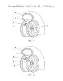 Tire Monitoring System Without Battery diagram and image