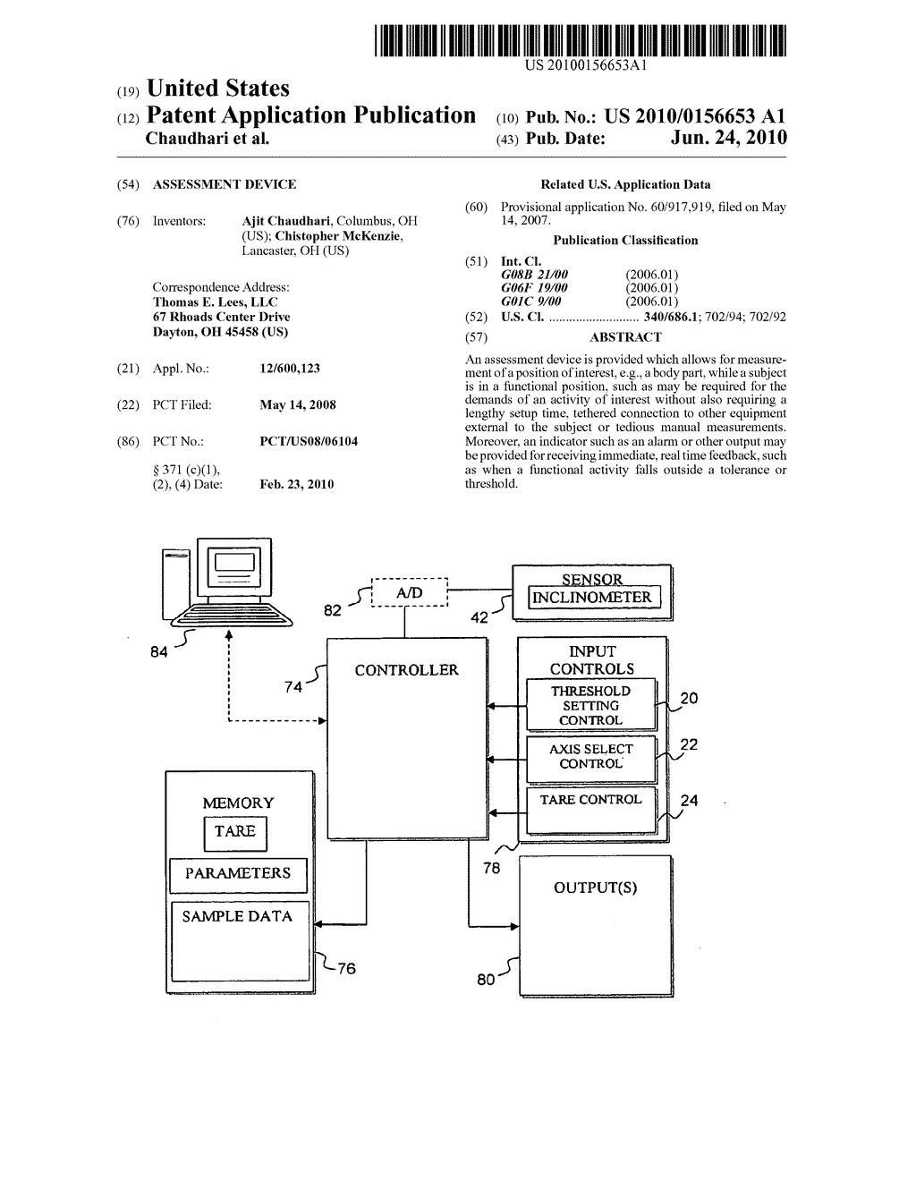 ASSESSMENT DEVICE - diagram, schematic, and image 01