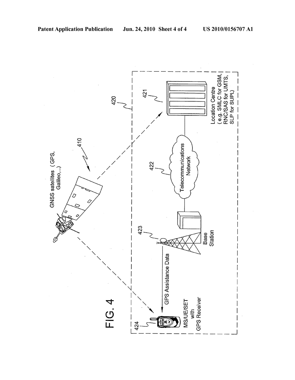 Method and Apparatus for Determining the Geographic Location of a Device - diagram, schematic, and image 05