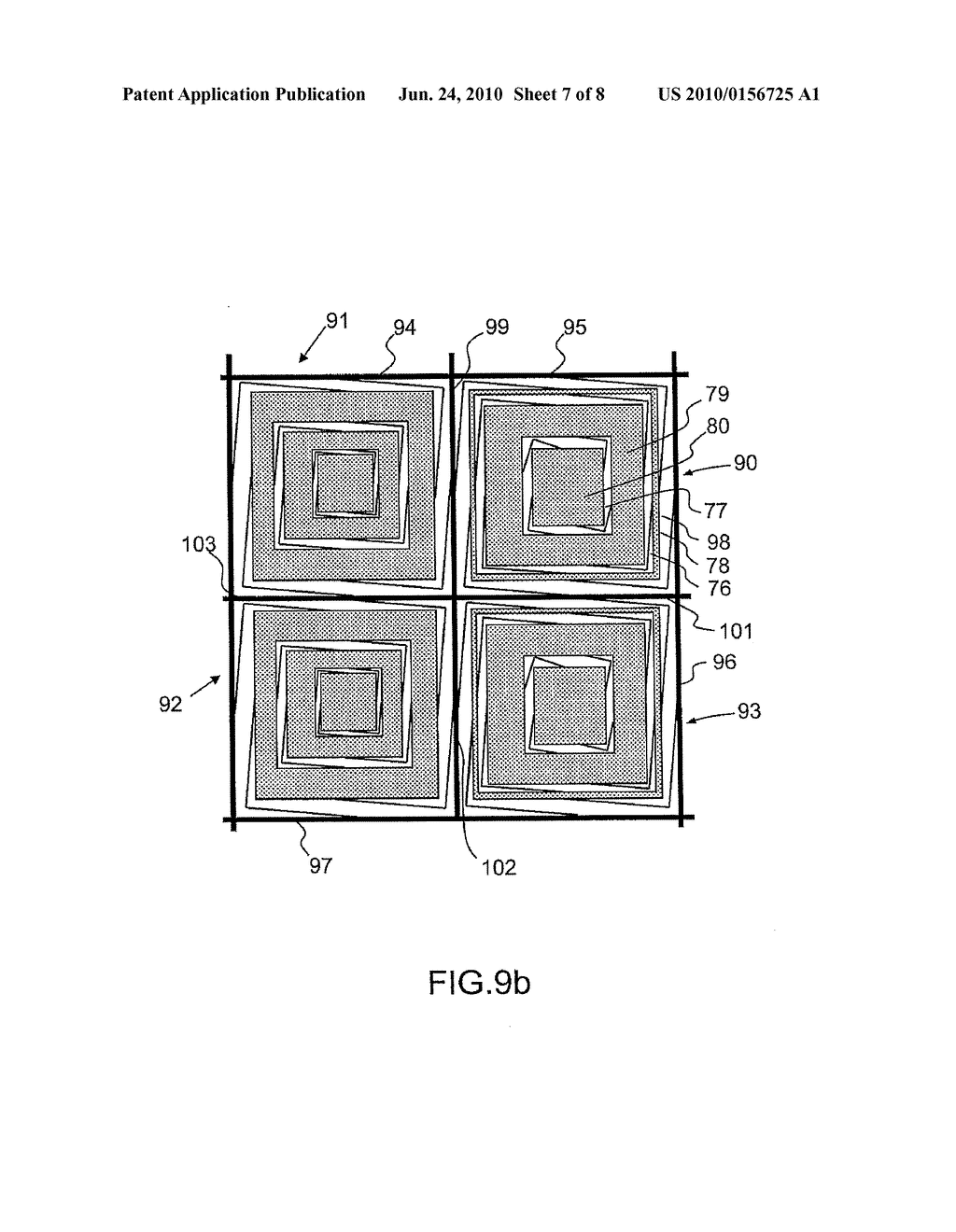 Dual Polarization Planar Radiating Element and Array Antenna Comprising Such a Radiating Element - diagram, schematic, and image 08