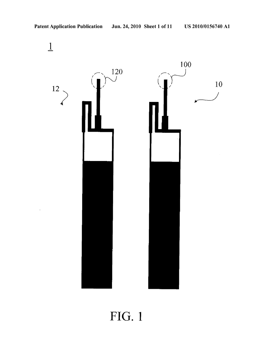 LEAKY-WAVE DUAL-ANTENNA SYSTEM - diagram, schematic, and image 02