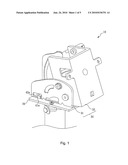 Adjustment device and satellite antenna with same diagram and image