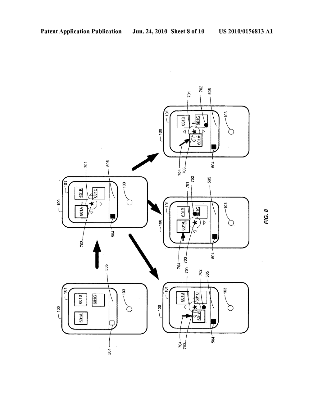 Touch-Sensitive Display Screen With Absolute And Relative Input Modes - diagram, schematic, and image 09