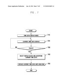 ELECTRONIC DEVICE HAVING TOUCH SCREEN AND METHOD FOR CHANGING DATA DISPLAYED ON THE TOUCH SCREEN diagram and image