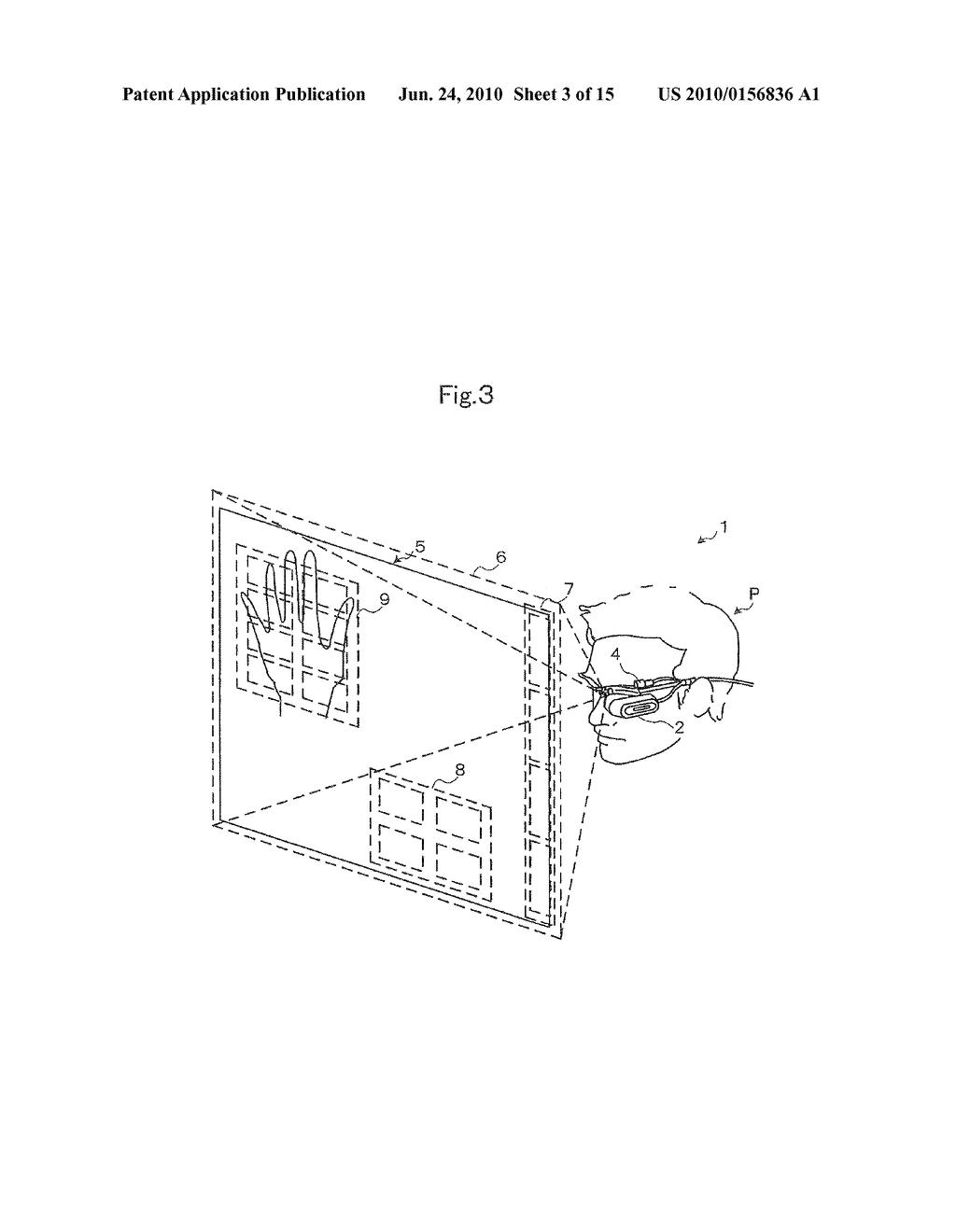 Head mount display - diagram, schematic, and image 04