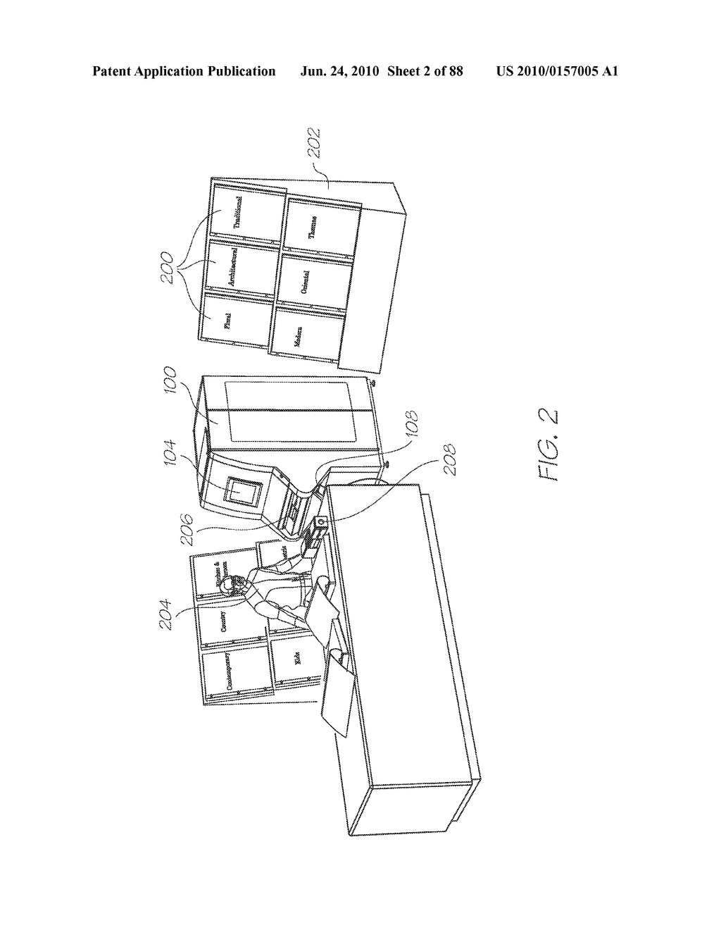 Industrial Printer With Cutter And Dryer Modules - diagram, schematic, and image 03