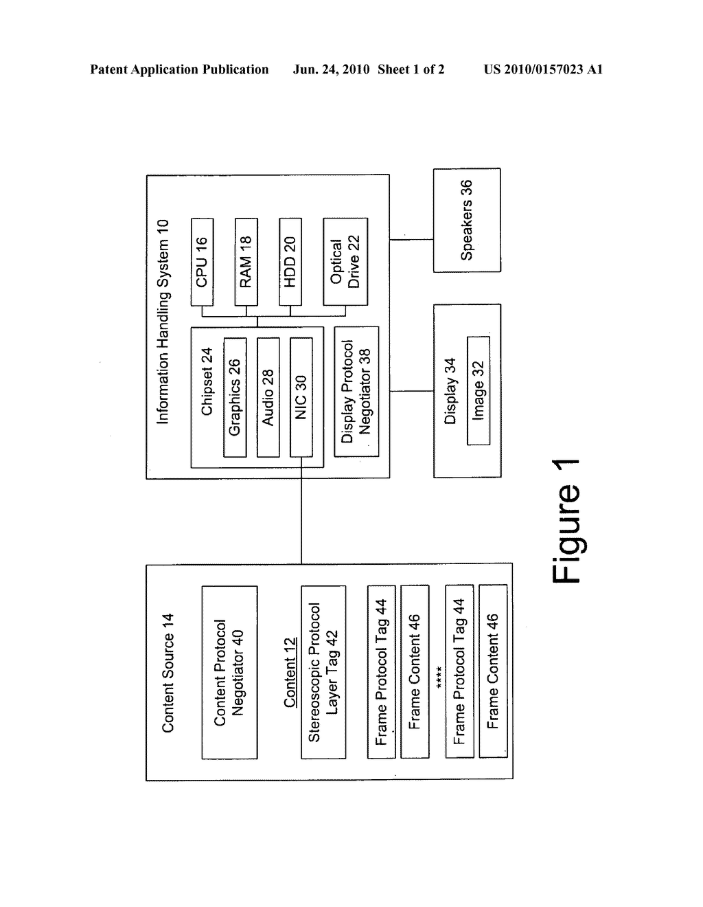 System And Method For Configuring An Information Handling System To Present Stereoscopic Images - diagram, schematic, and image 02