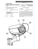 Close-circuit television camera having an UPS system diagram and image