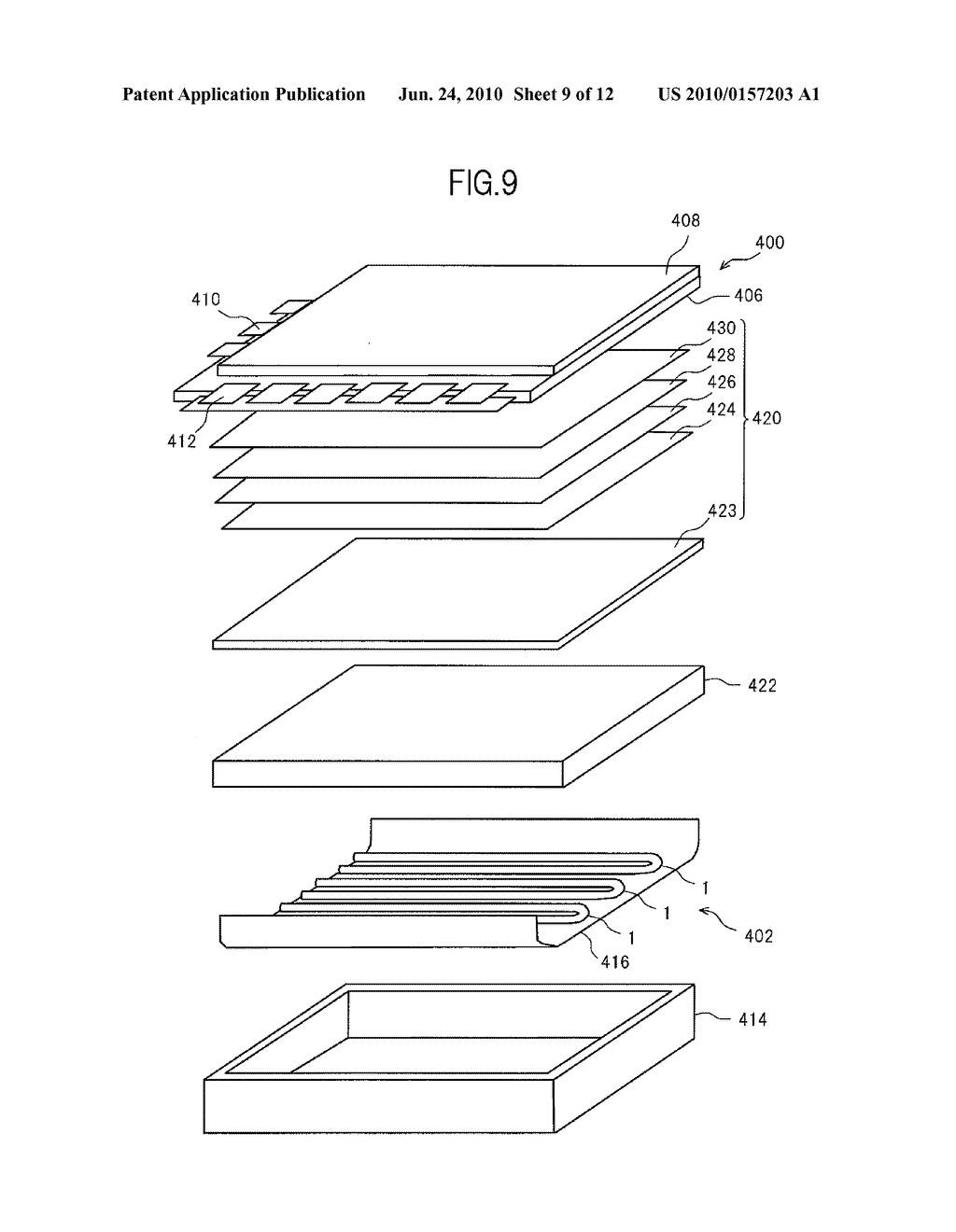 COLD CATHODE DISCHARGE TUBE AND MANUFACTURING METHOD THEREOF AND LIQUID CRYSTAL DISPLAY DEVICE - diagram, schematic, and image 10