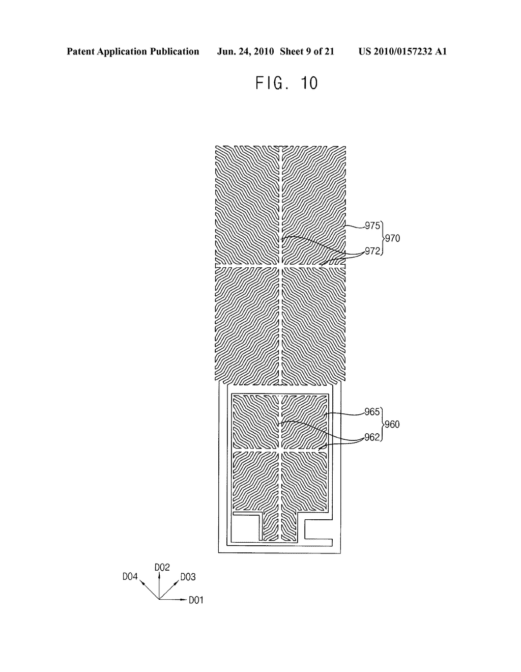 ARRAY SUBSTRATE AND DISPLAY DEVICE HAVING THE SAME - diagram, schematic, and image 10