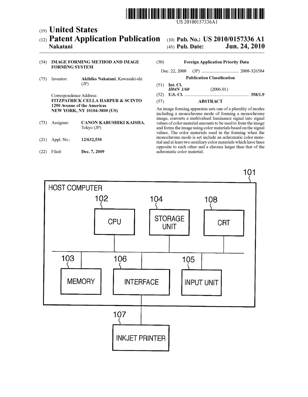 IMAGE FORMING METHOD AND IMAGE FORMING SYSTEM - diagram, schematic, and image 01