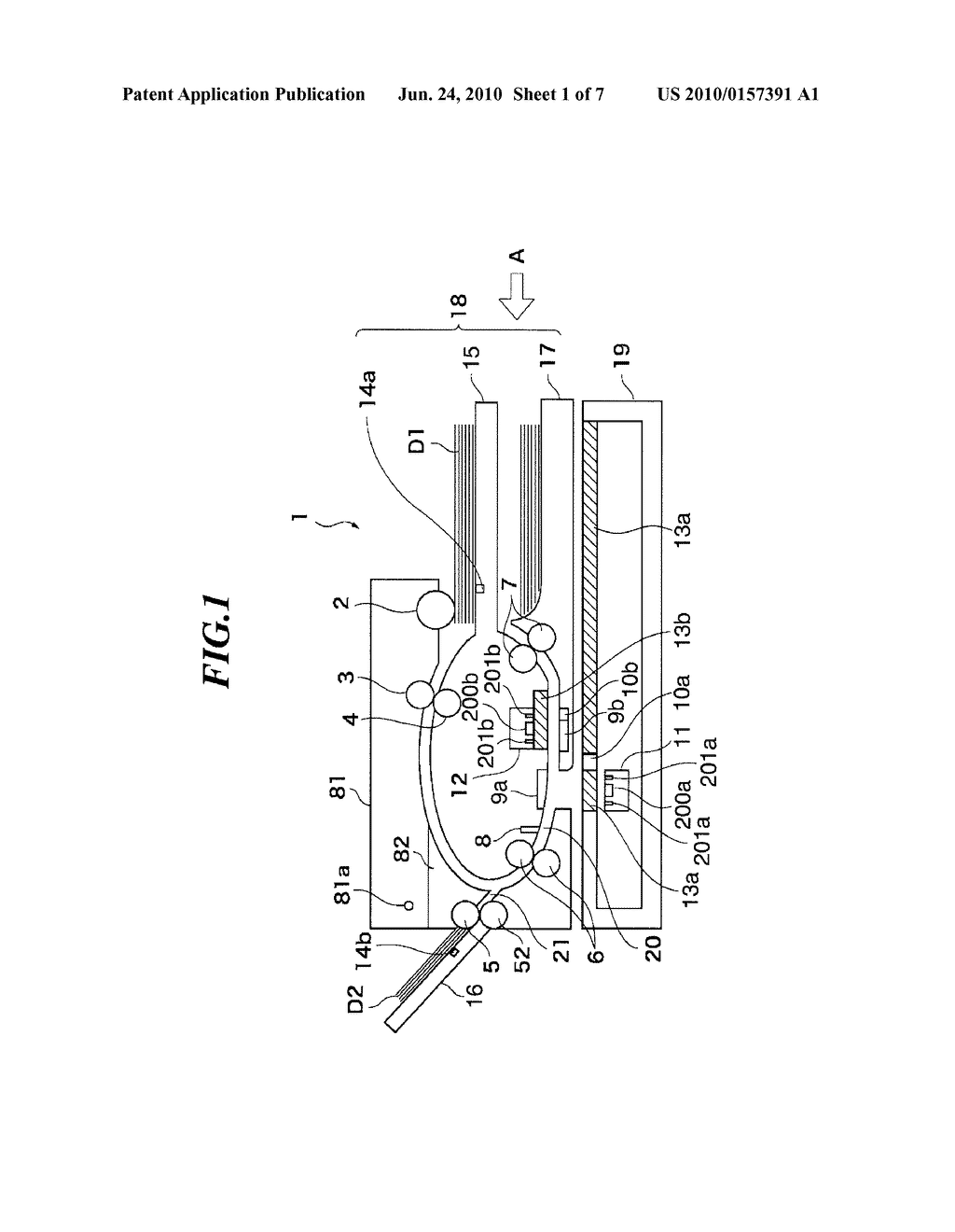 IMAGE READING APPARATUS AND CONTROL METHOD THEREOF - diagram, schematic, and image 02