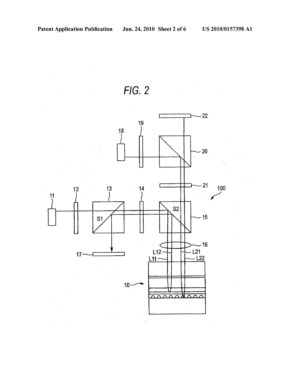 HOLOGRAPHIC RECORDING MEDIUM, HOLOGRAPHIC WRITING SYSTEM AND HOLOGRAPHIC READING SYSTEM - diagram, schematic, and image 03