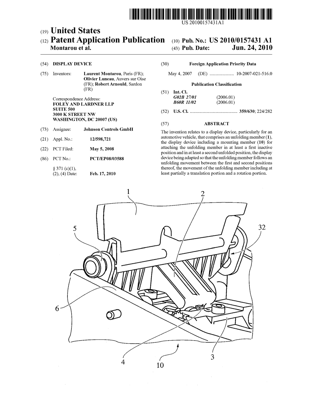 DISPLAY DEVICE - diagram, schematic, and image 01