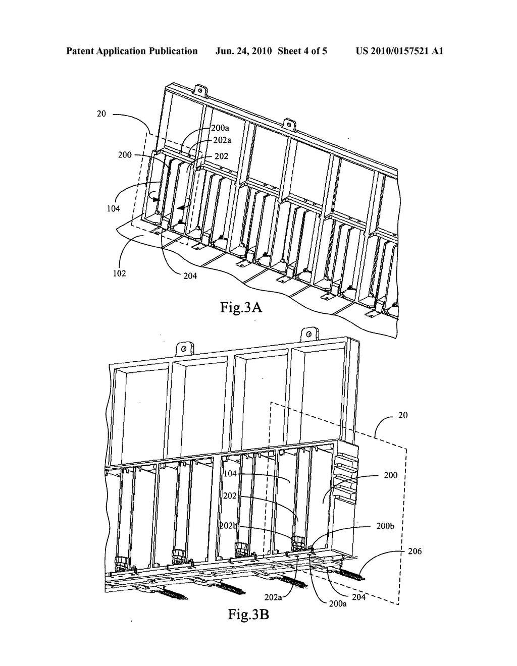 Blocking device adapted in a blade server and blade server - diagram, schematic, and image 05