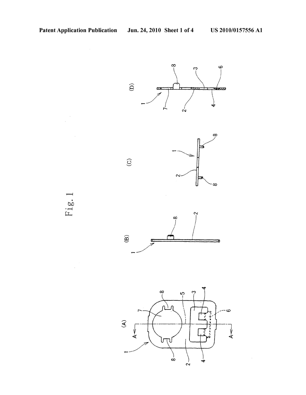 Surface mounting lug terminal and method for mounting the same - diagram, schematic, and image 02