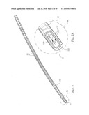 Light-emitting strip structure with light guiding effect diagram and image