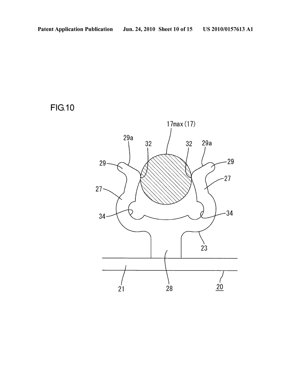 LAMP HOLDER, BACKLIGHT DEVICE USING THE SAME, AND DISPLAY USING THE SAME - diagram, schematic, and image 11