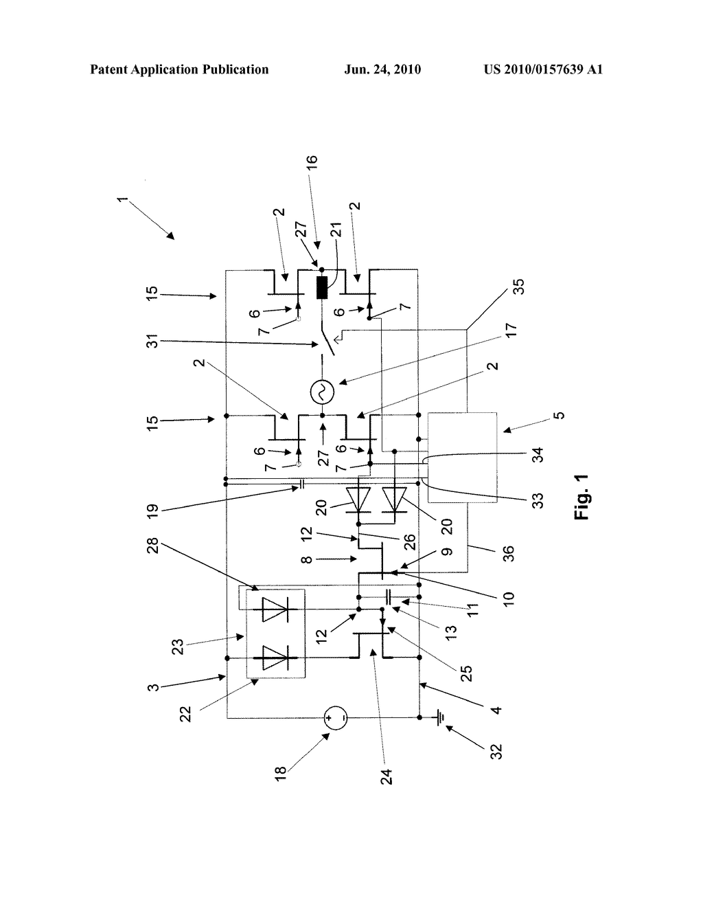 Inverter Comprising Normally Conductive Gate-Controlled Semiconductor Switches - diagram, schematic, and image 02