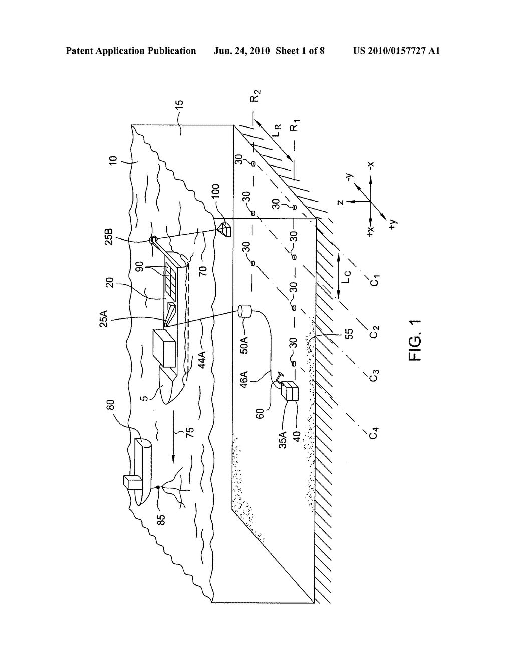 MULTIPLE RECEIVER LINE DEPLOYMENT AND RECOVERY - diagram, schematic, and image 02