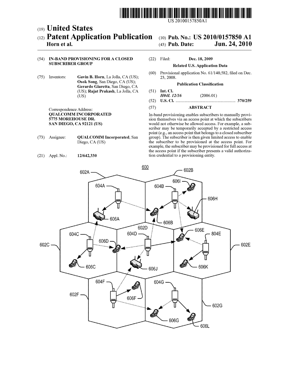 IN-BAND PROVISIONING FOR A CLOSED SUBSCRIBER GROUP - diagram, schematic, and image 01